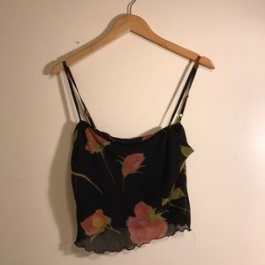 Vintage crop top
